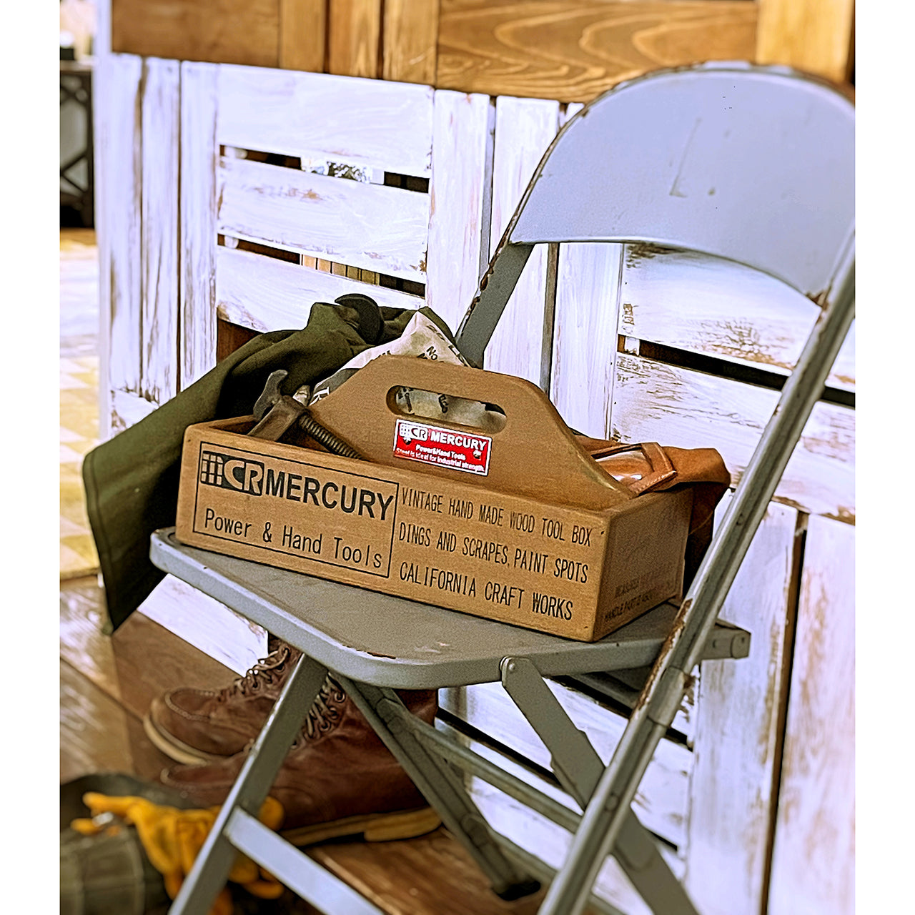 ウッドハンディツールボックス