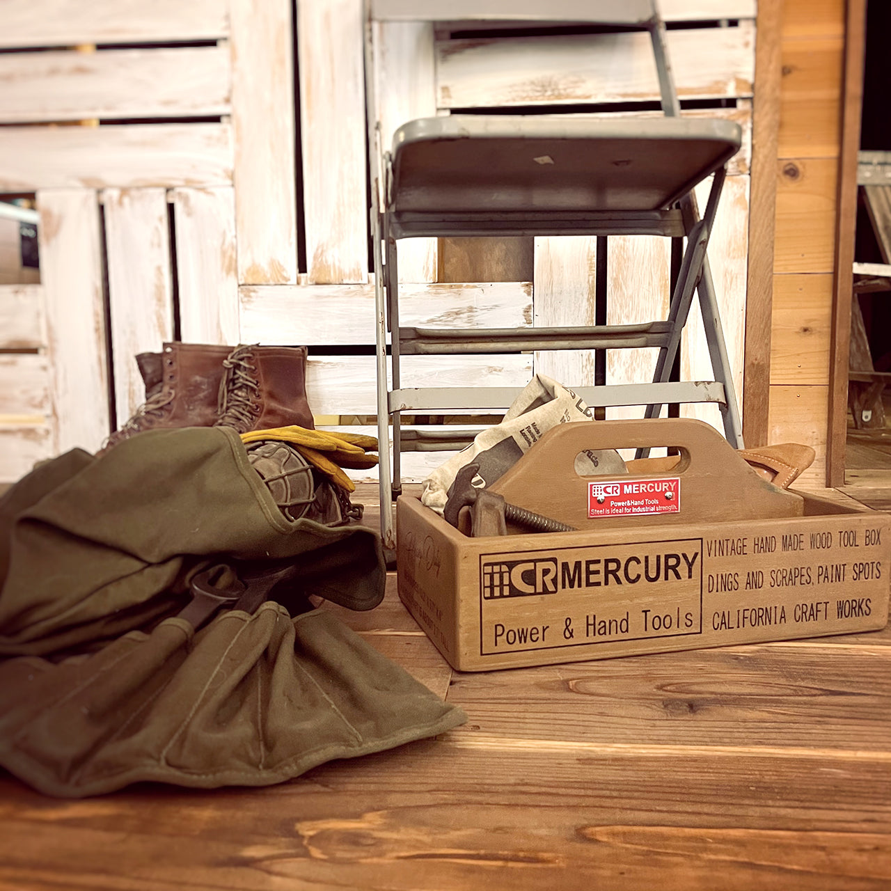 ウッドハンディツールボックス