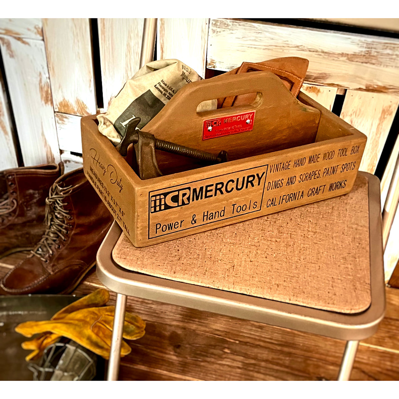 ウッドハンディツールボックス