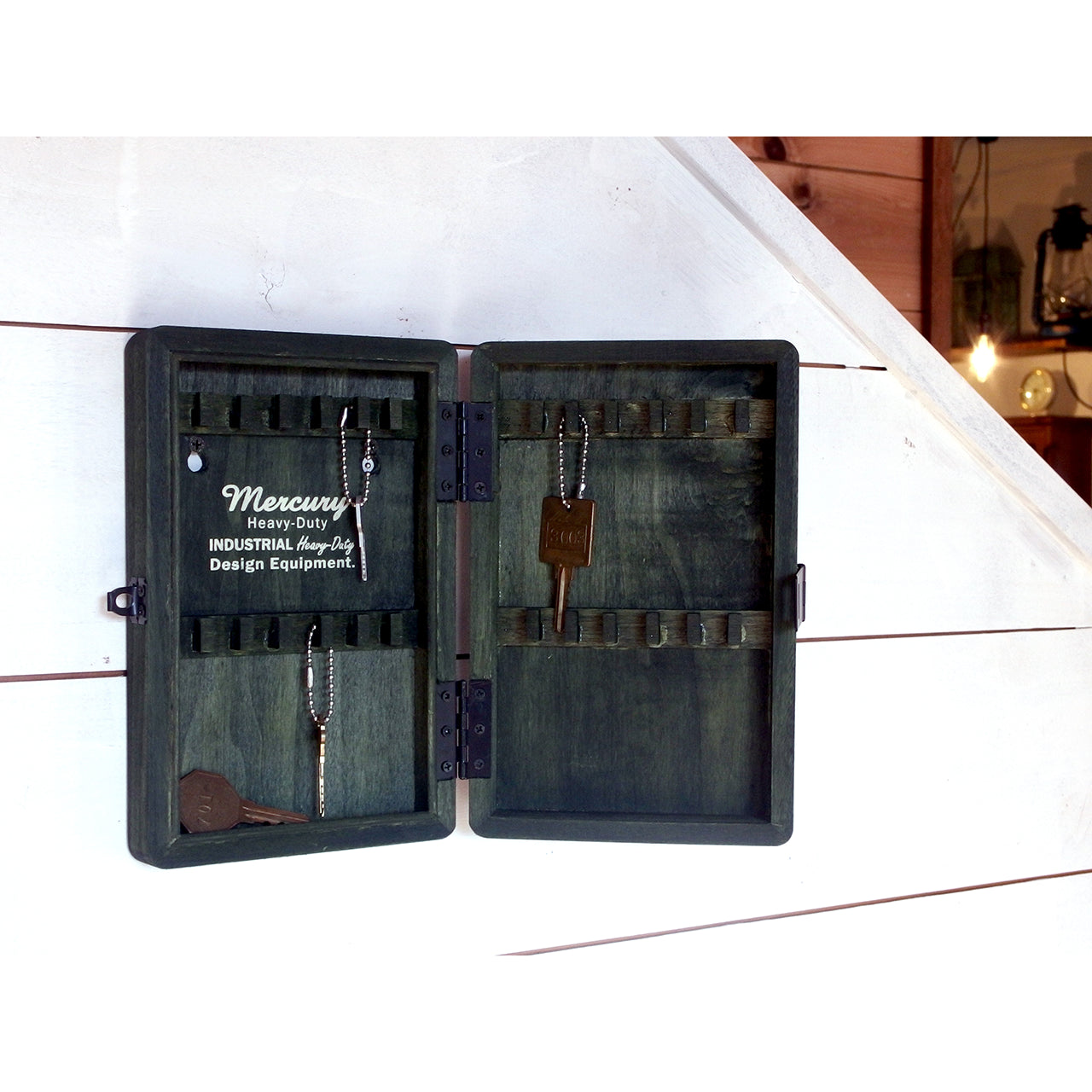 ウッドキーキャビネット