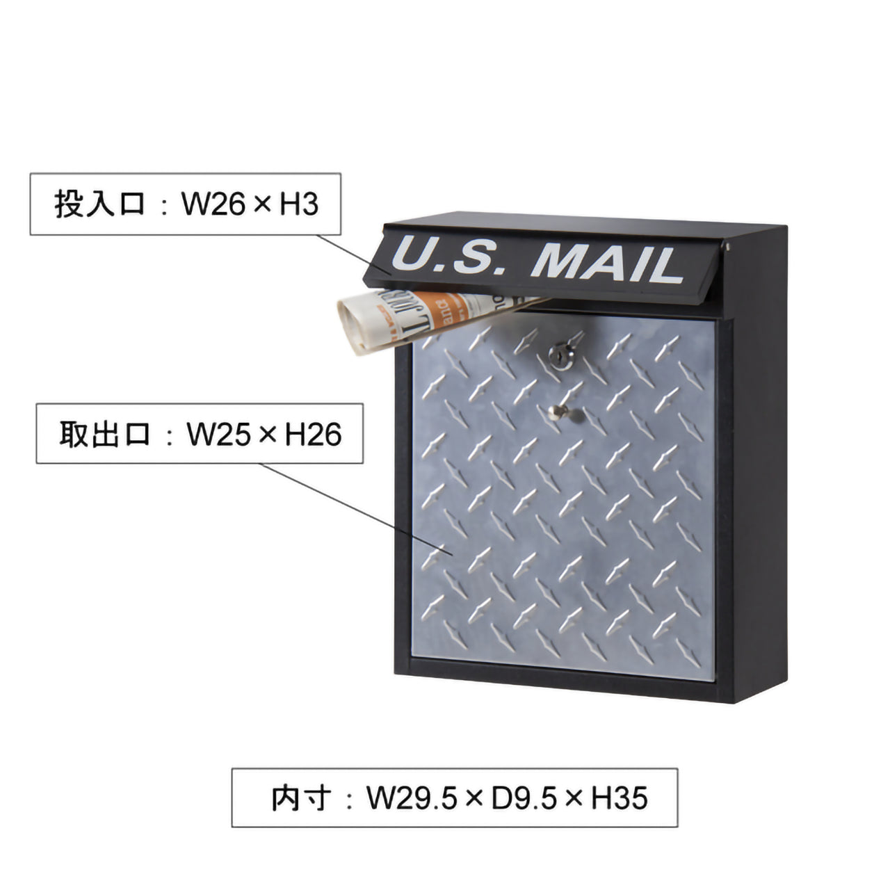 GB-LF16A/B　インダストリアルデザインポスト