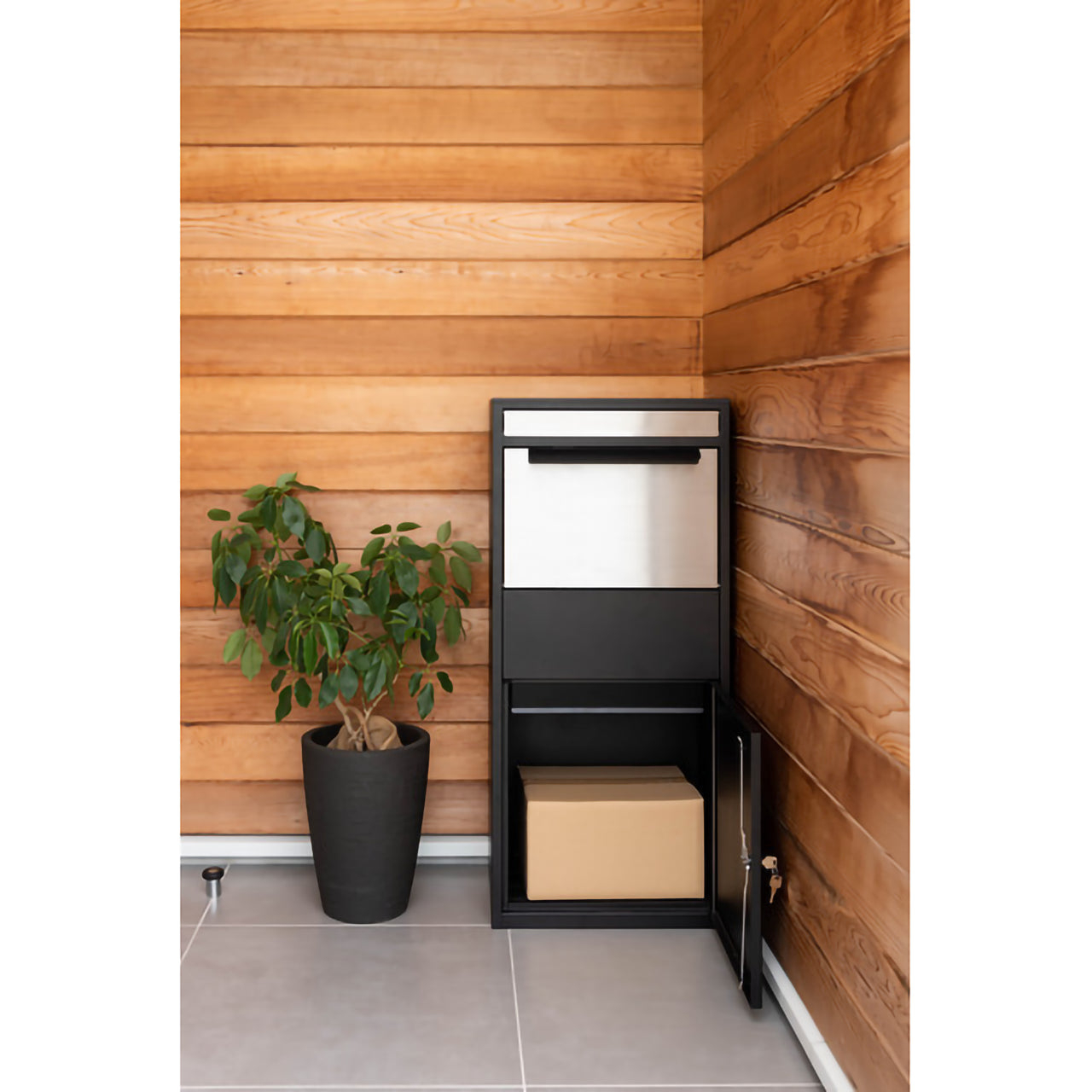 GB-LF17SV/WH　スタイリッシュ宅配ボックス