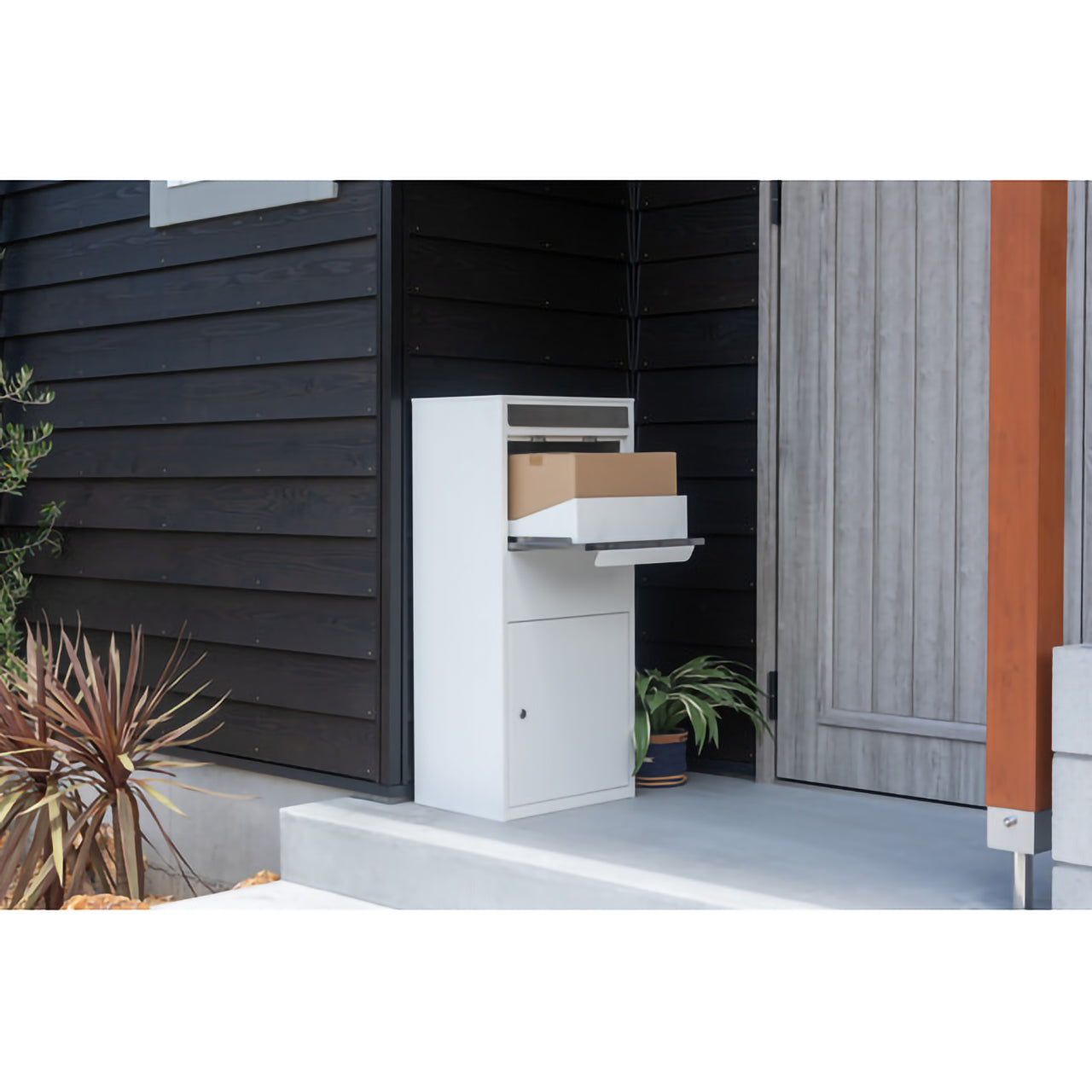 GB-LF17SV/WH　スタイリッシュ宅配ボックス