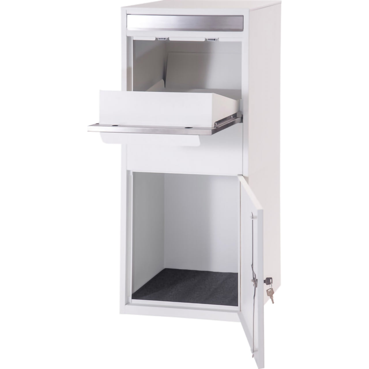 GB-LF17SV/WH　スタイリッシュ宅配ボックス