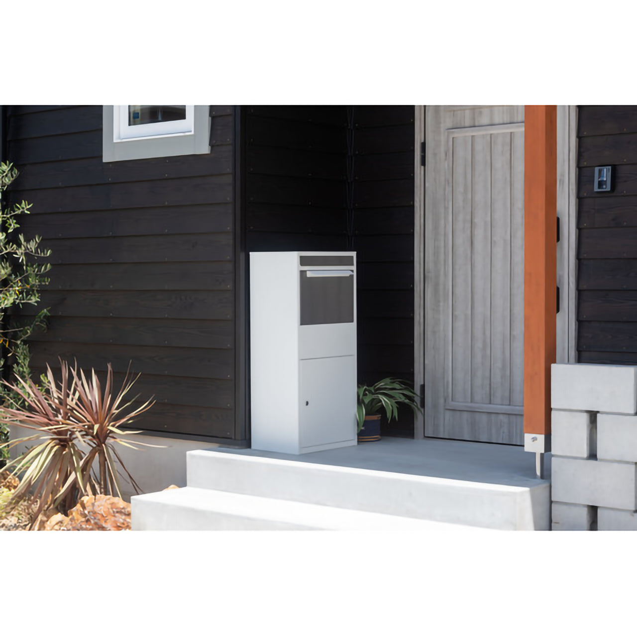 GB-LF17SV/WH　スタイリッシュ宅配ボックス