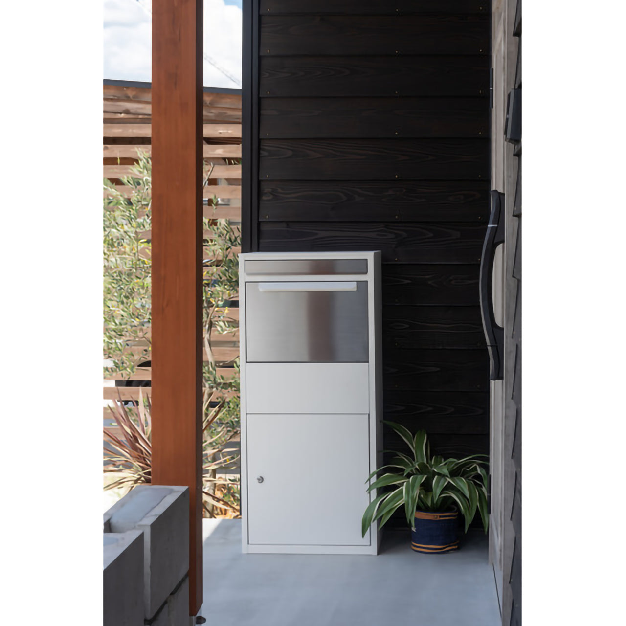 GB-LF17SV/WH　スタイリッシュ宅配ボックス