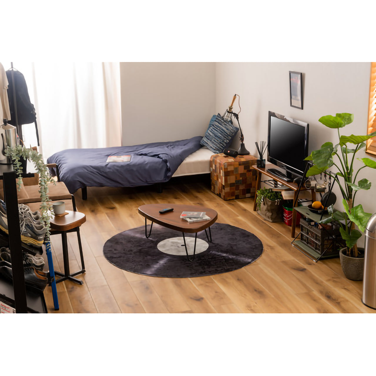 GB-R01　レコード型ラグ　