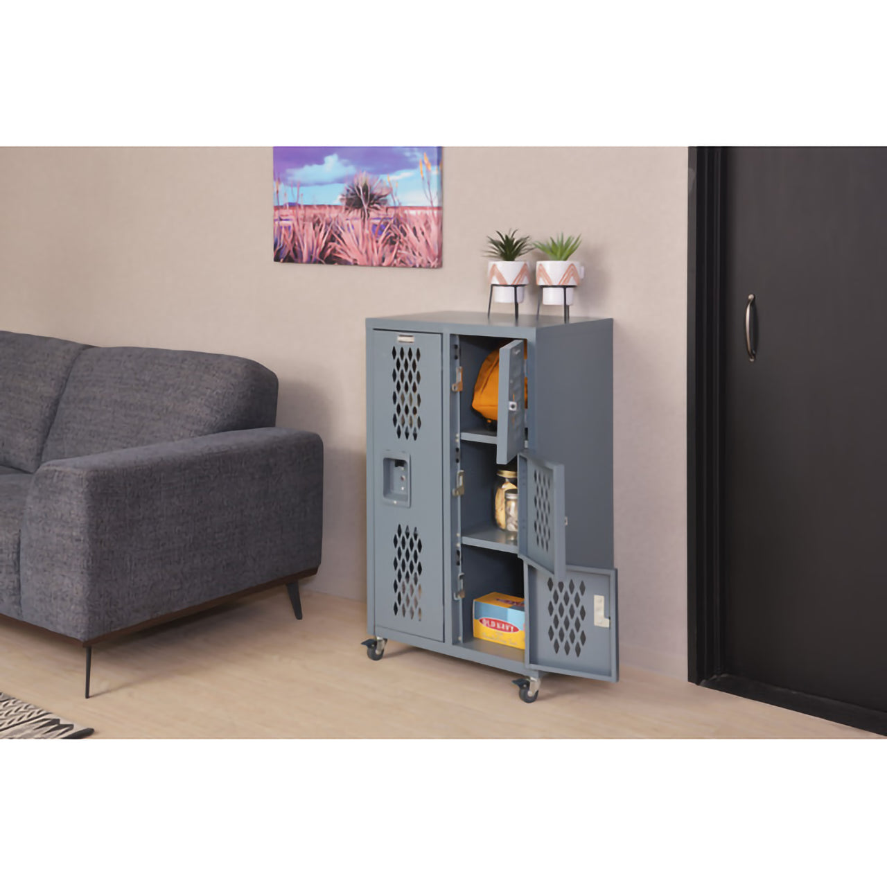 GB-S07GY　 スチールチェストL　