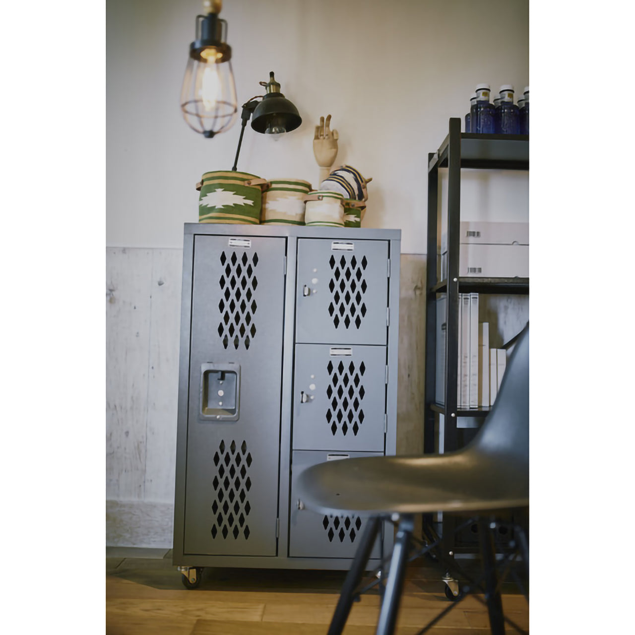 GB-S07GY　 スチールチェストL　