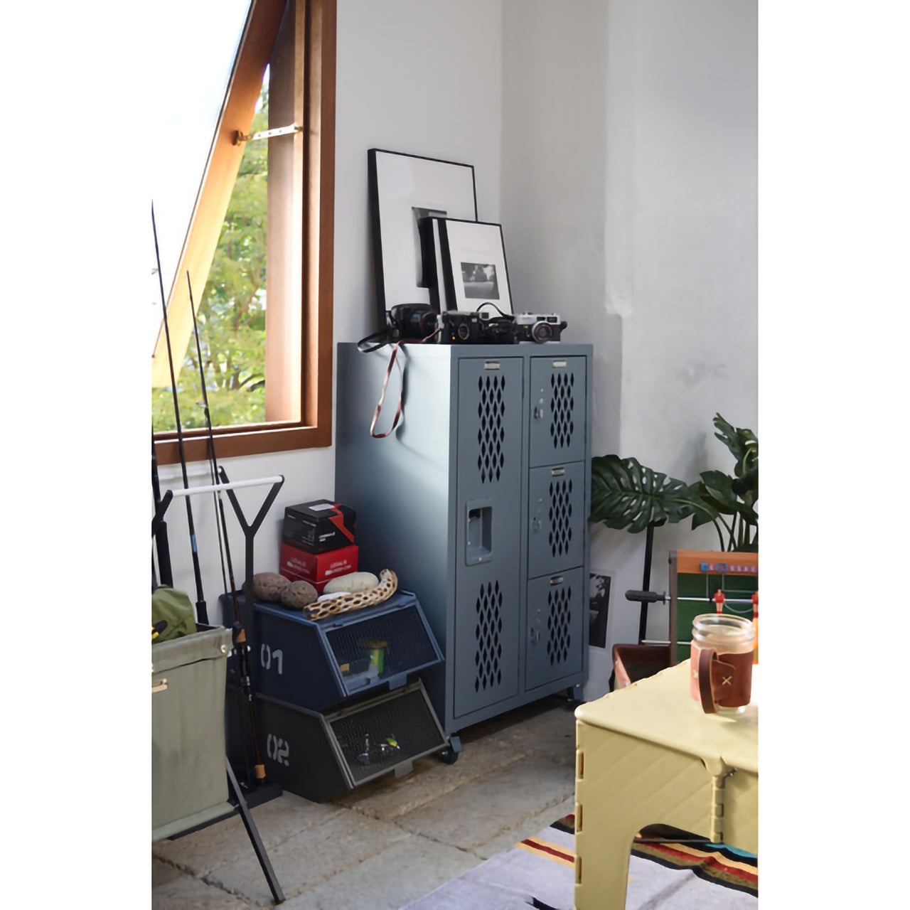 GB-S07GY　 スチールチェストL　