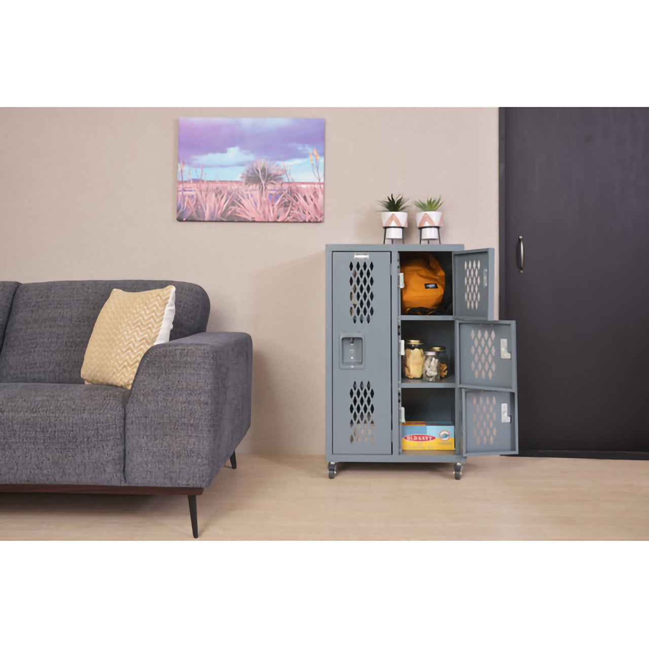 GB-S07GY　 スチールチェストL　