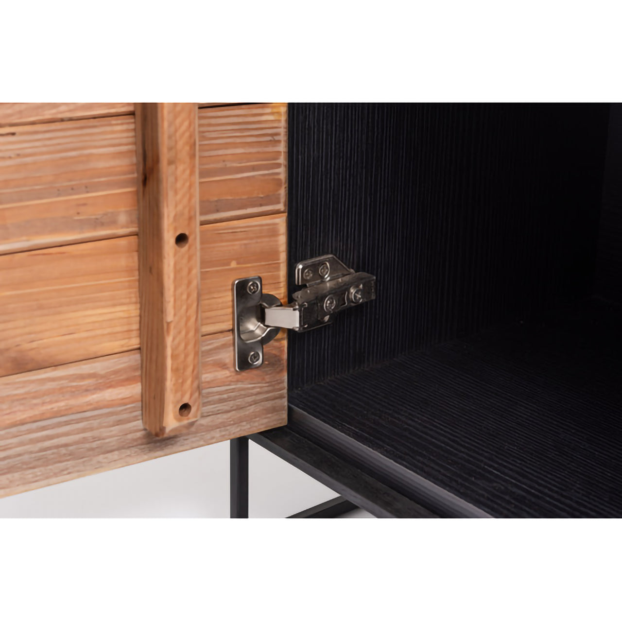 GB-T10  ローボード｜古材×ブラックの無骨な美しさ、空間に映えるヴィンテージテレビ台