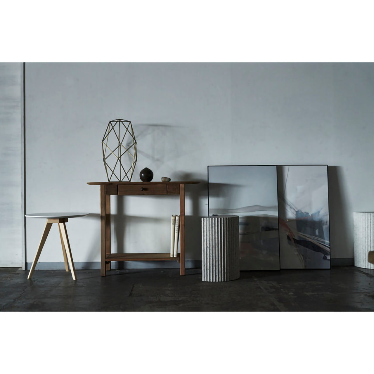 GB-T11　コンソール｜古材の風合いが映える、スリムで重厚感のあるヴィンテージテーブル