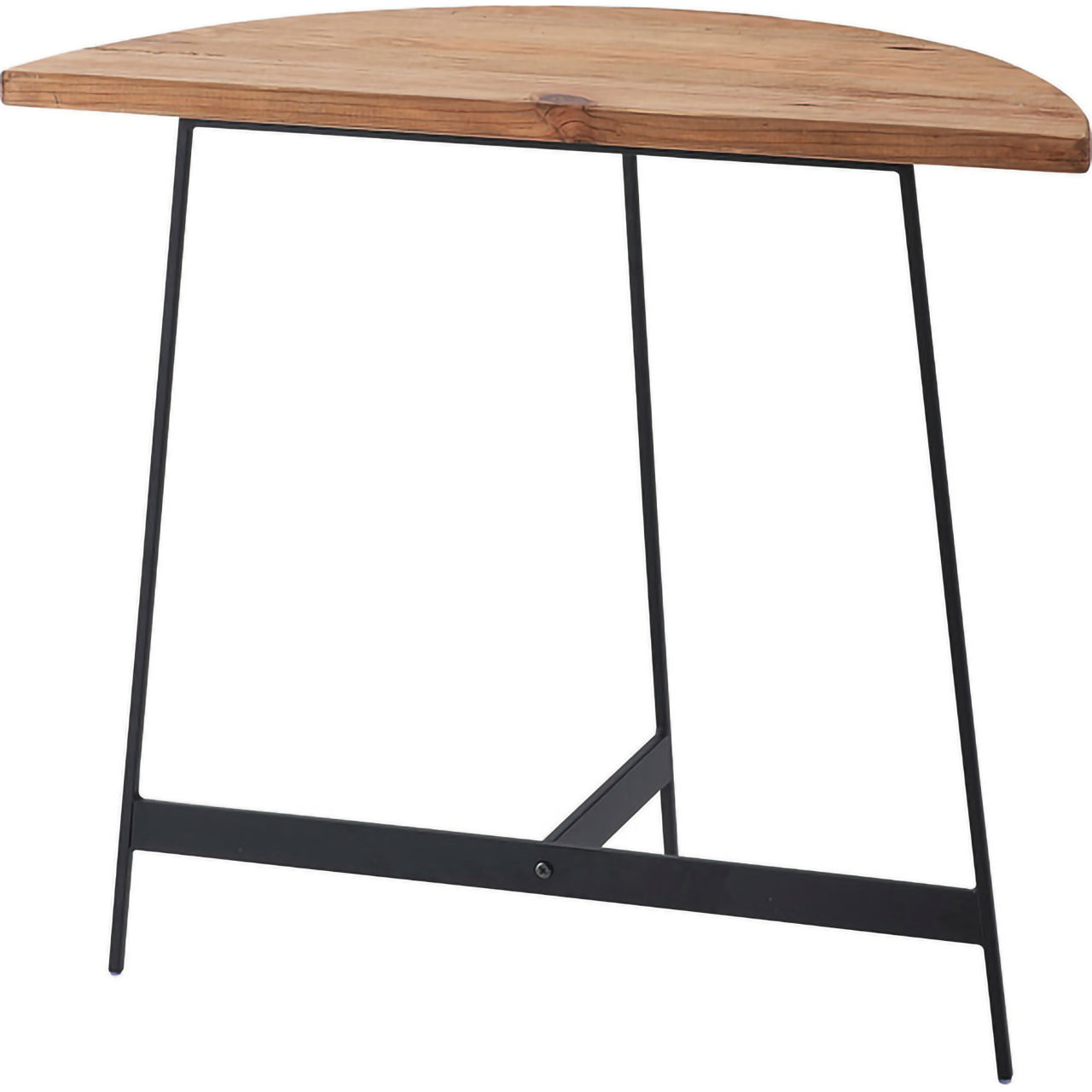 GB-T12 コンソール｜半円フォルムが美しい、古材×アイアンのヴィンテージテーブル