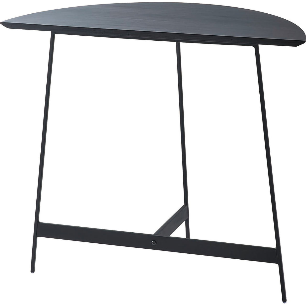 GB-T13BK コンソール｜半円フォルムが空間にやさしく馴染む、洗練されたモダンテーブル