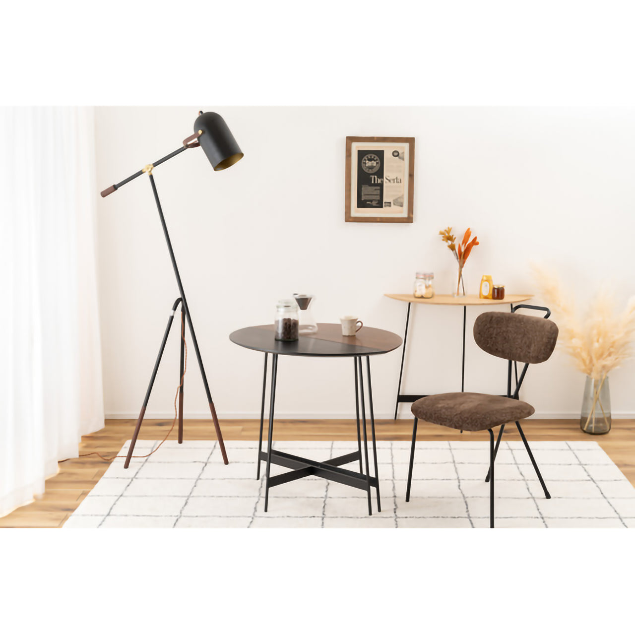 GB-T13BR コンソール｜半円フォルムが空間にやさしく馴染む、洗練されたモダンテーブル