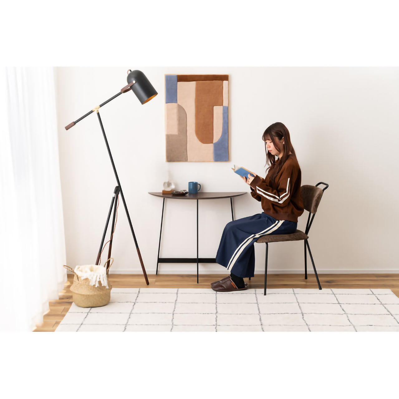 GB-T13BR コンソール｜半円フォルムが空間にやさしく馴染む、洗練されたモダンテーブル