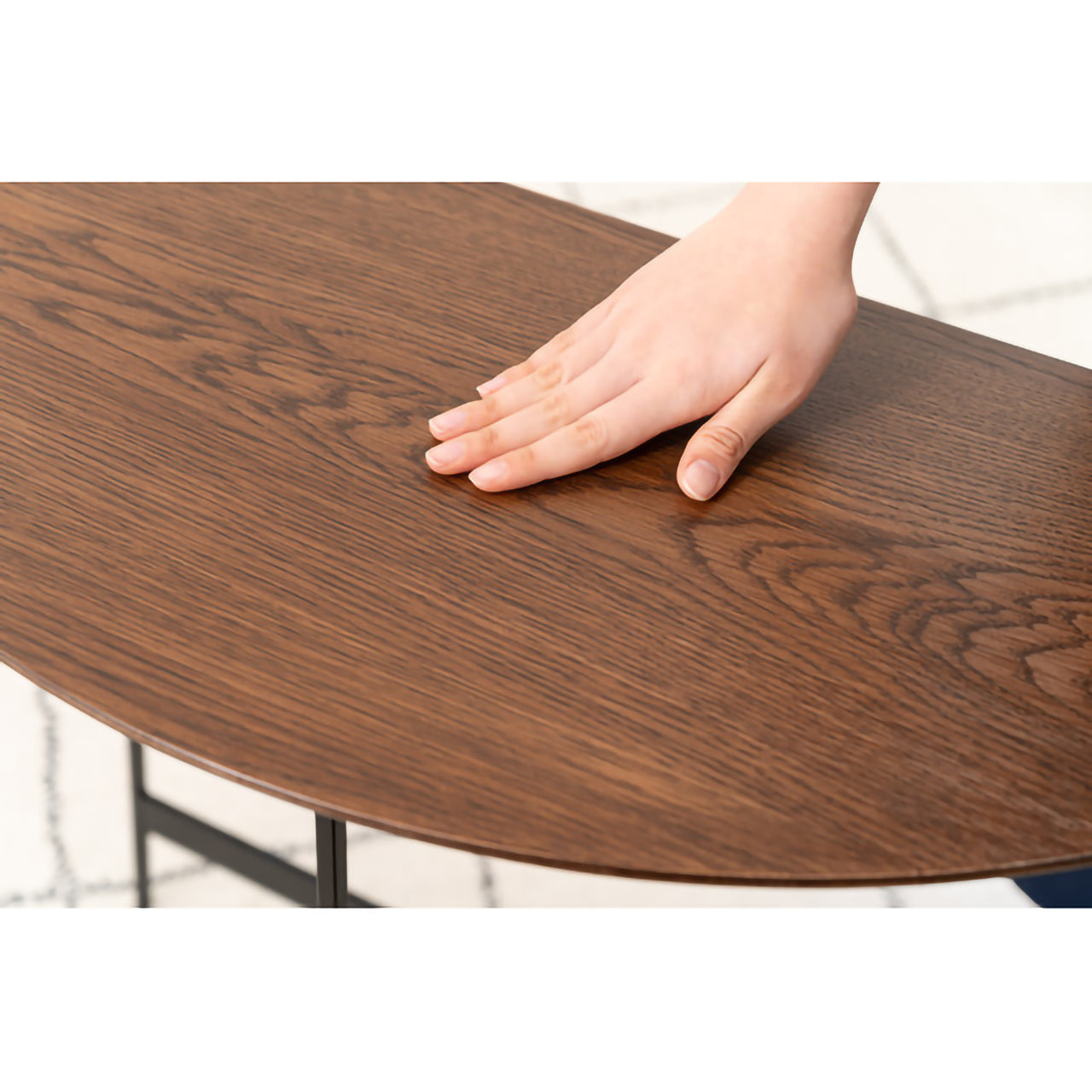 GB-T13BR コンソール｜半円フォルムが空間にやさしく馴染む、洗練されたモダンテーブル