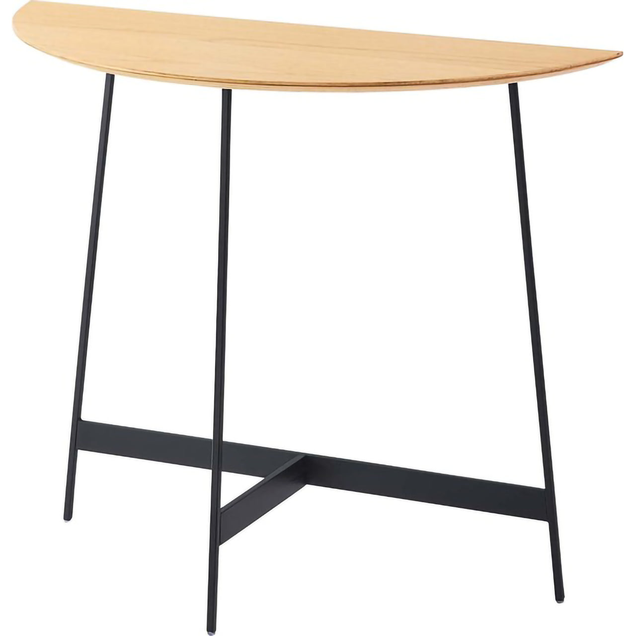 GB-T13NA コンソール｜半円フォルムが空間にやさしく馴染む、洗練されたモダンテーブル