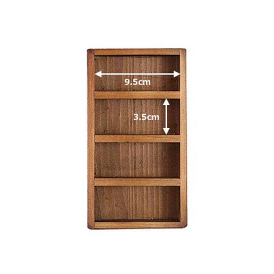 WOODEN BOX FOR BUSINESS CARDS NAT