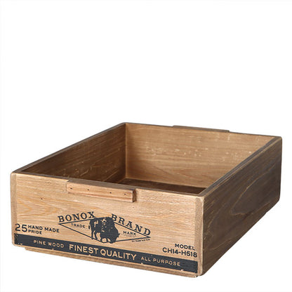 WOODEN STACKING BOX