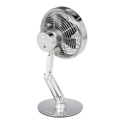 SWING ARM DESK FAN CR/BK