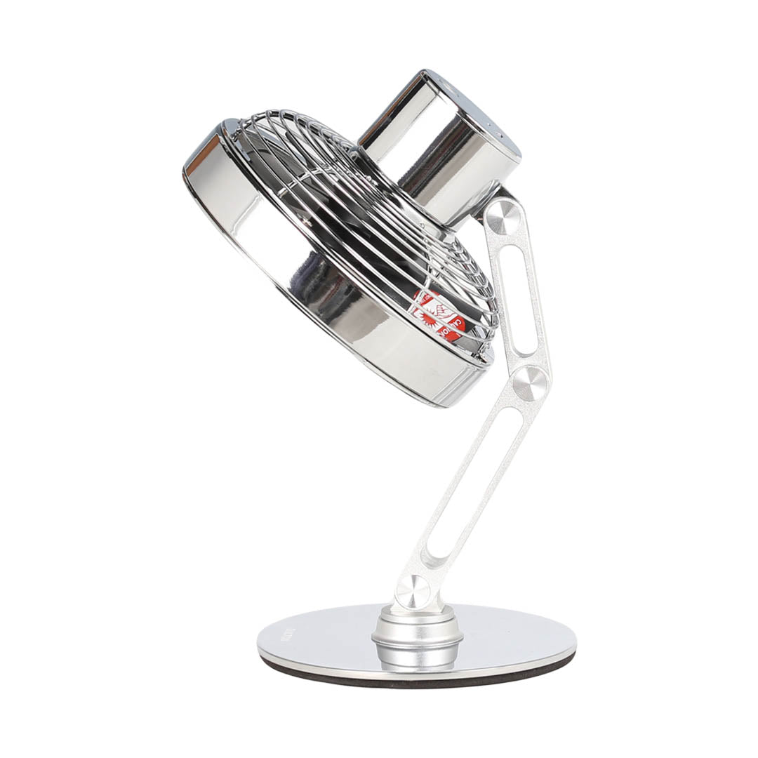 SWING ARM DESK FAN CR/BK – Garage Outfitters