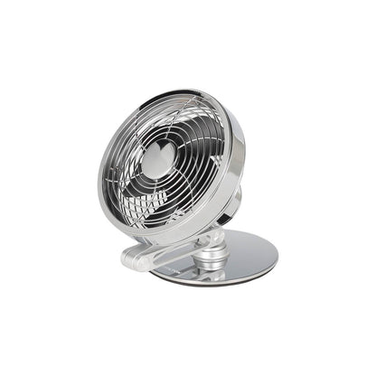 SWING ARM DESK FAN CR/BK