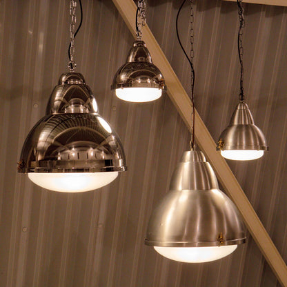 ALUMINUM WAREHOUSE LAMP SATIN