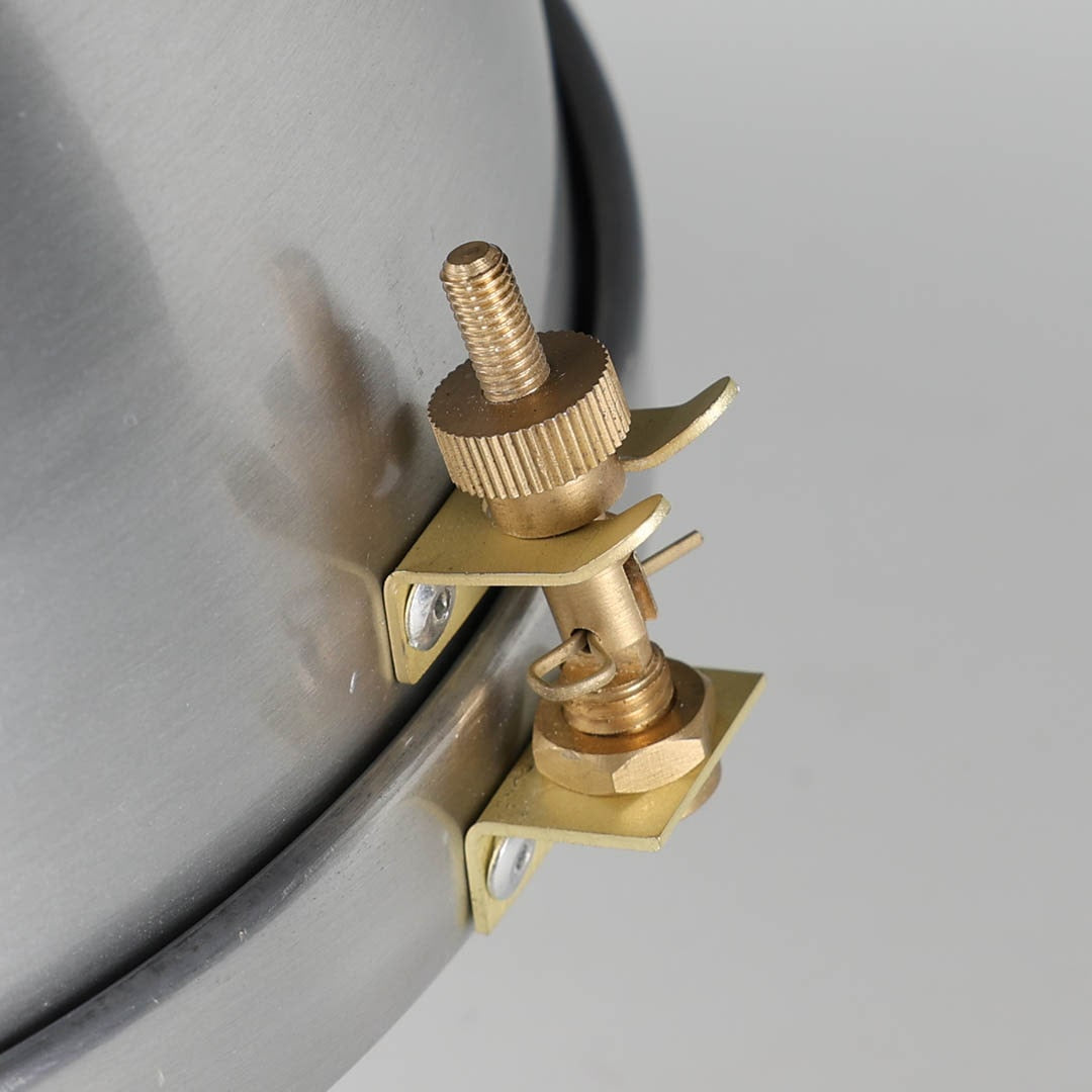ALUMINUM WAREHOUSE LAMP SATIN