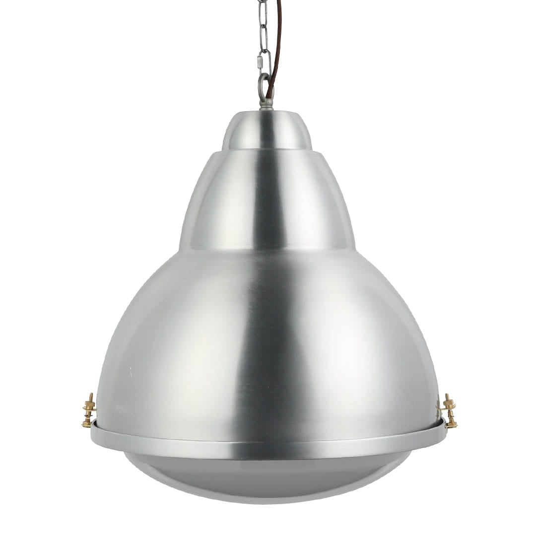 ALUMINUM WAREHOUSE LAMP SATIN
