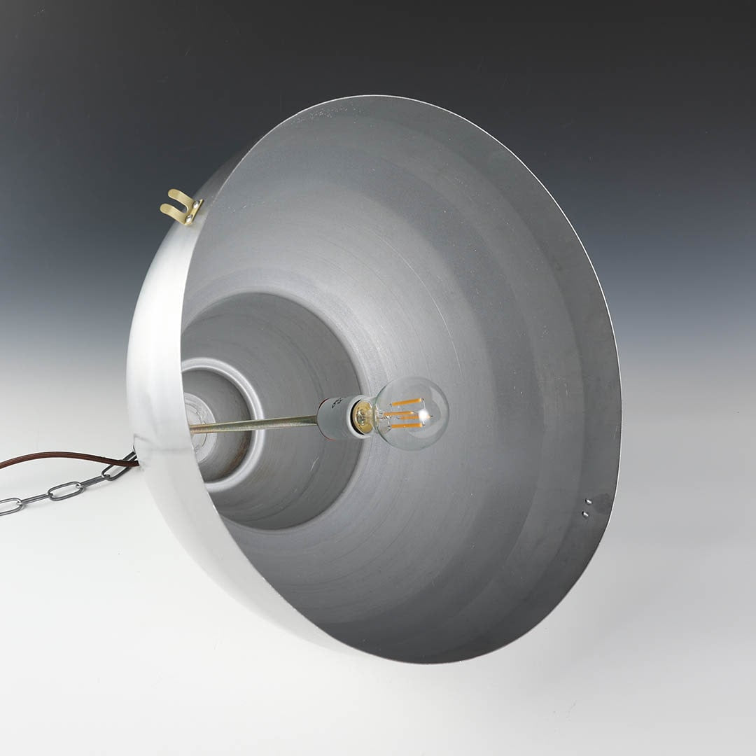 ALUMINUM WAREHOUSE LAMP SATIN