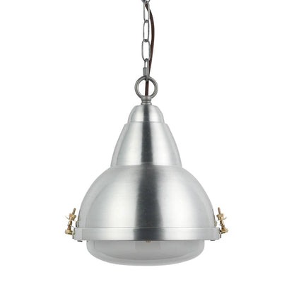 ALUMINUM WAREHOUSE LAMP SATIN