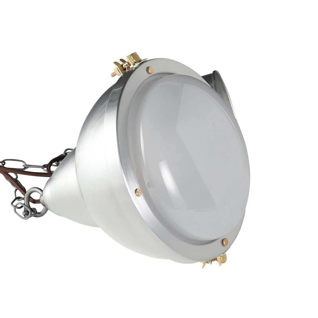 ALUMINUM WAREHOUSE LAMP SATIN