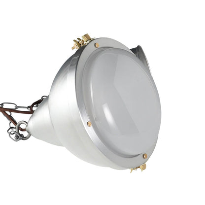 ALUMINUM WAREHOUSE LAMP SATIN