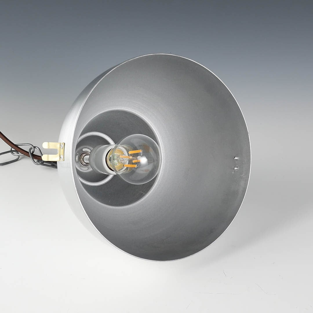 ALUMINUM WAREHOUSE LAMP SATIN