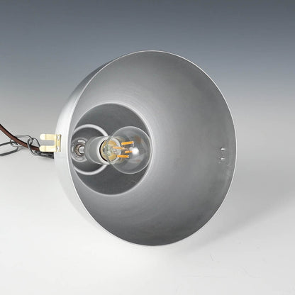 ALUMINUM WAREHOUSE LAMP SATIN
