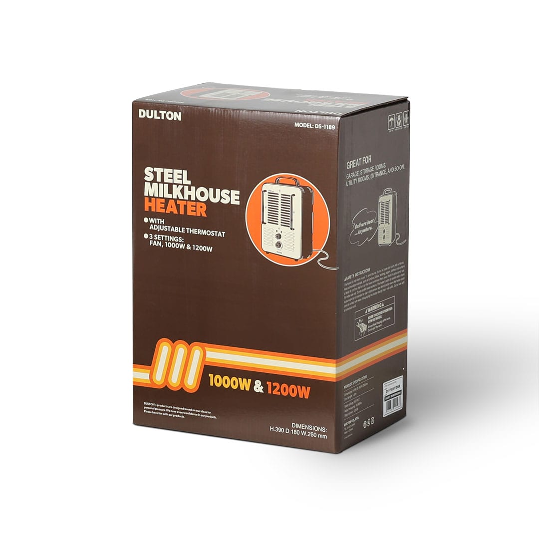 STEEL MILKHOUSE HEATER