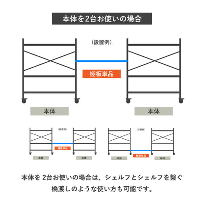SCAFFOLD LIKE SHELF PLANK / スカフォールドライク シェルフ用棚板
