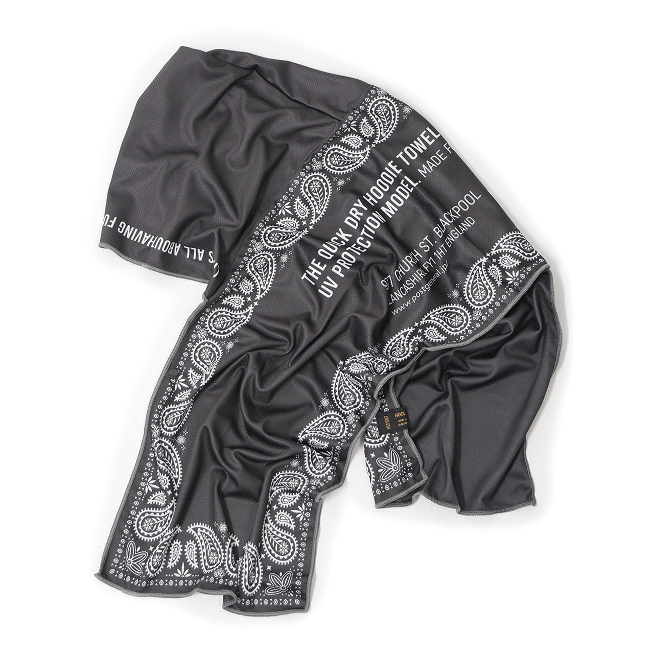QUICK-DRY HOODIE TOWEL UV/クイックドライフーディータオル  UV