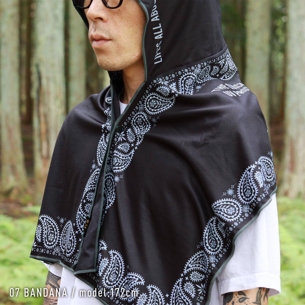 QUICK-DRY HOODIE TOWEL UV/クイックドライフーディータオル  UV
