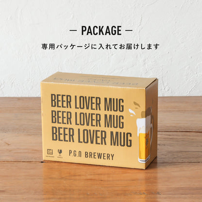 BEER LOVER MUG -PACK2-/ビアーラバーマグ 2個セット