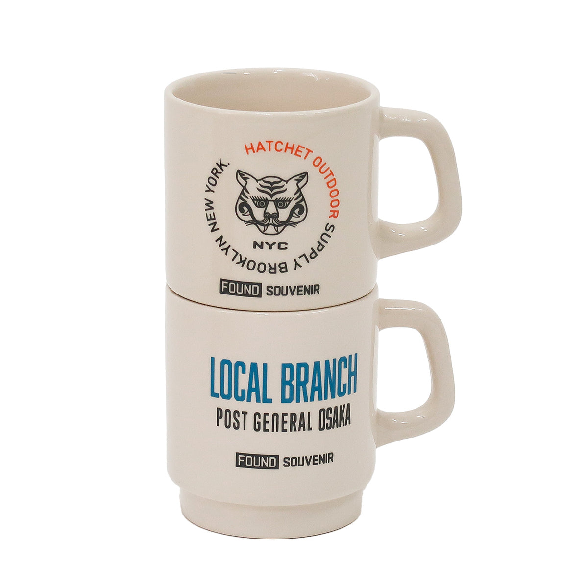 FOUND SOUVENIR MUG CUP / ファウンドスーベニア マグカップ