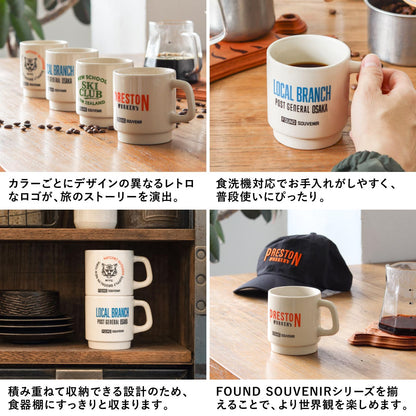 FOUND SOUVENIR MUG CUP / ファウンドスーベニア マグカップ