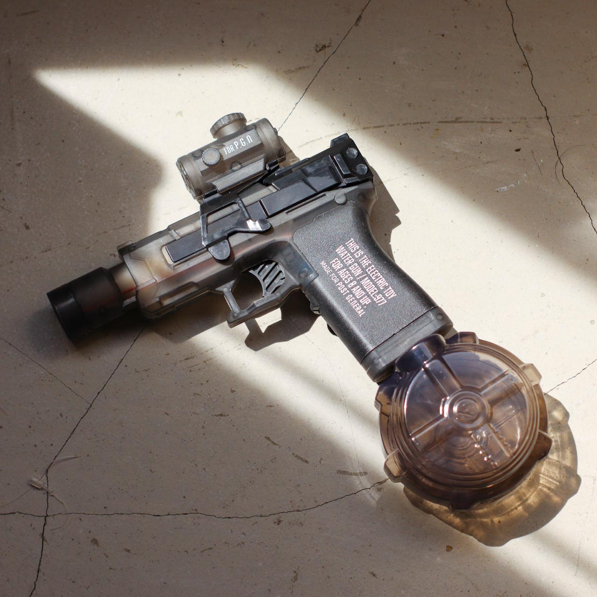 THE ELECTRIC TOY WATER GUN Model-977BK / 電動ウォーターガン モデル977BK