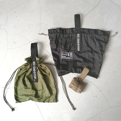 PACKABLE PARACHUTE NYLON BAG / パッカブル パラシュートナイロンバッグ