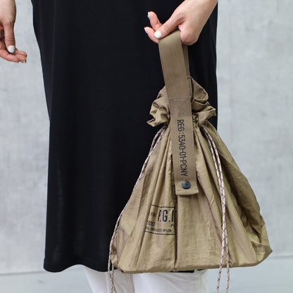 PACKABLE PARACHUTE NYLON BAG / パッカブル パラシュートナイロンバッグ