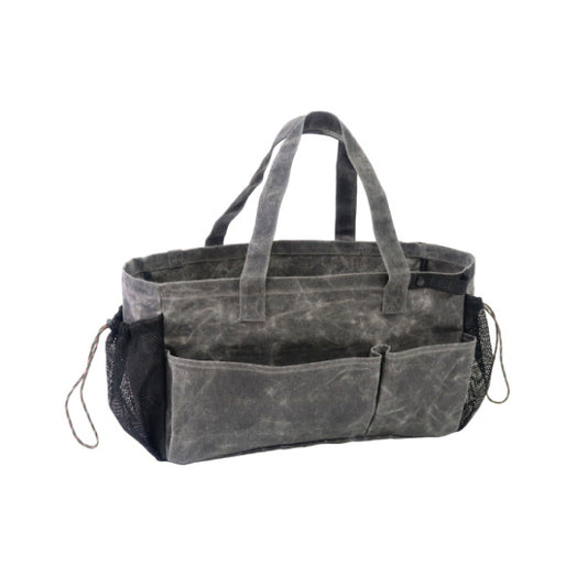 WAXED CANVAS TOOL BAG RECT / ワックスドキャンバス ツールバッグ レクト - GRAY