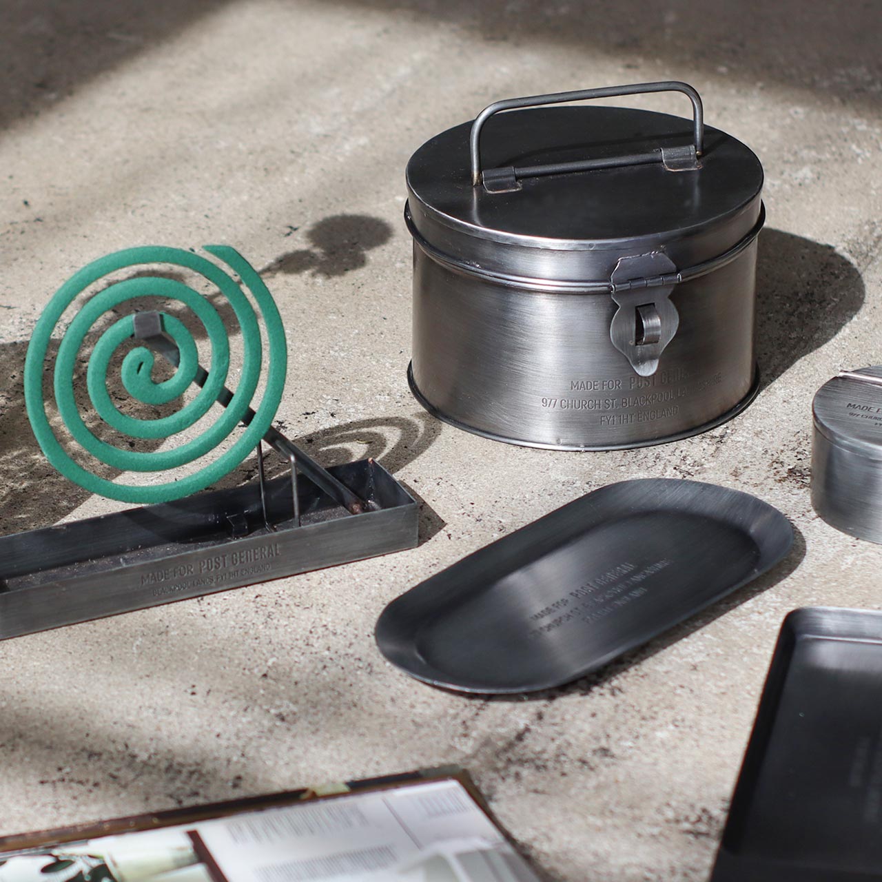 INDUSTRIAL MOSQUITO COIL BOX / インダストリアル モスキートコイルボックス