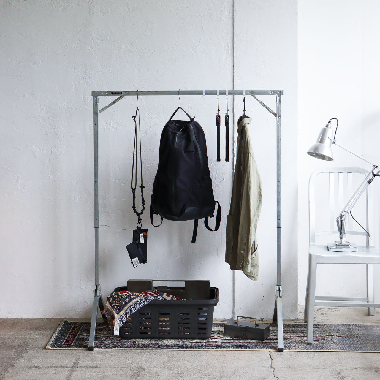EXHIBITION FOLDABLE HANGER RACK / エキシビション フォルダブルハンガーラック
